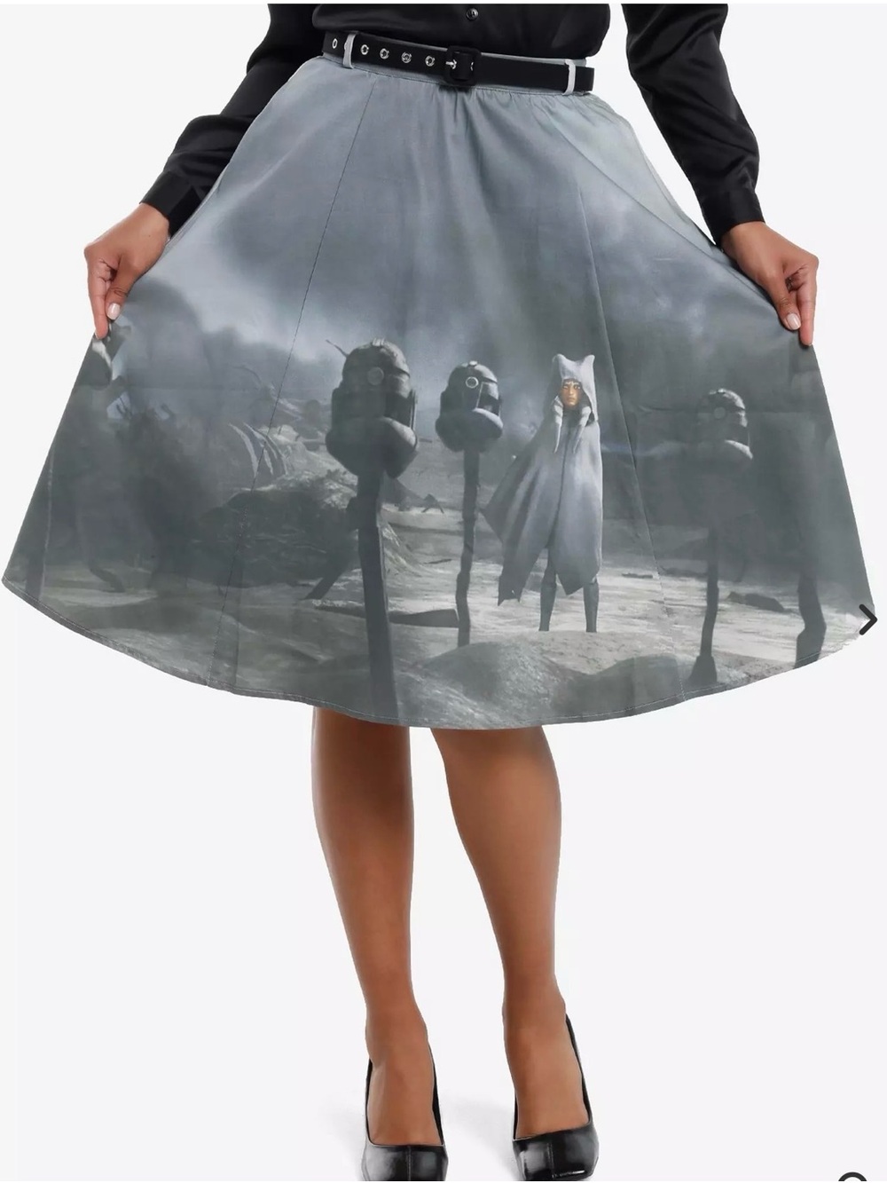 Her Universe Star Wars Ahsoka Tano Scenic Retro Skirt Her Universe Exclusive